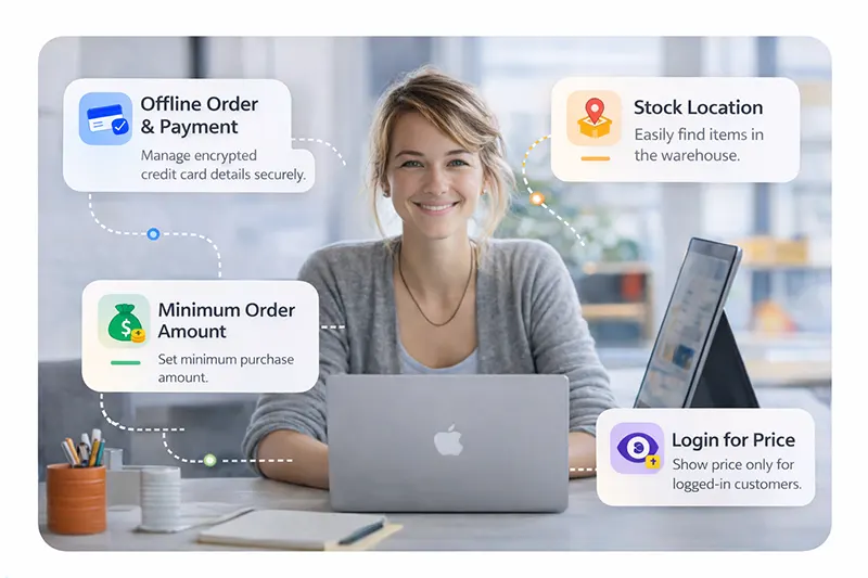 미국 한인 비즈니스 전용 쇼핑몰 제작 및 B2B 도매 시스템 구축 서비스